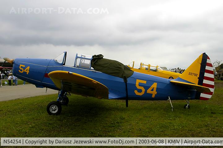 N54254, 1941 Fairchild M-62A-3 Cornell II C/N T42-1831, Fairchild M-62A-3  C/N T-42-1831, N54254