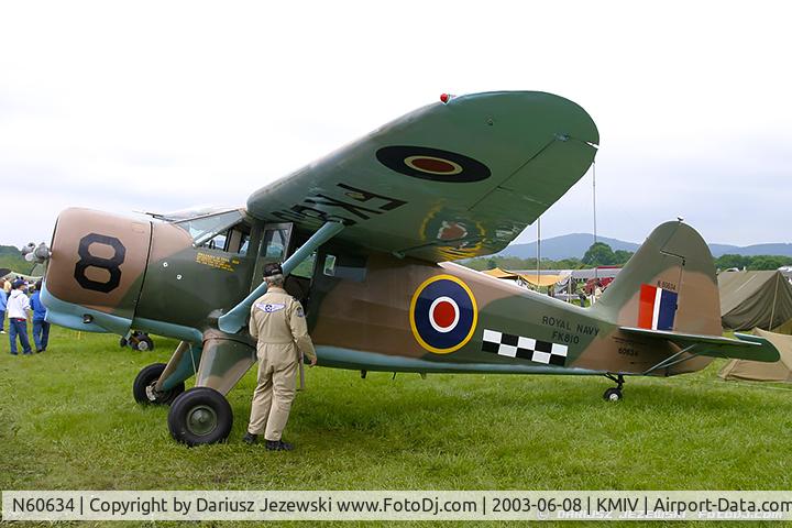 N60634, 1944 Stinson V77 Reliant C/N 77-333, Stinson Vultee V-77 (Reliant) C/N 77-333, N60634