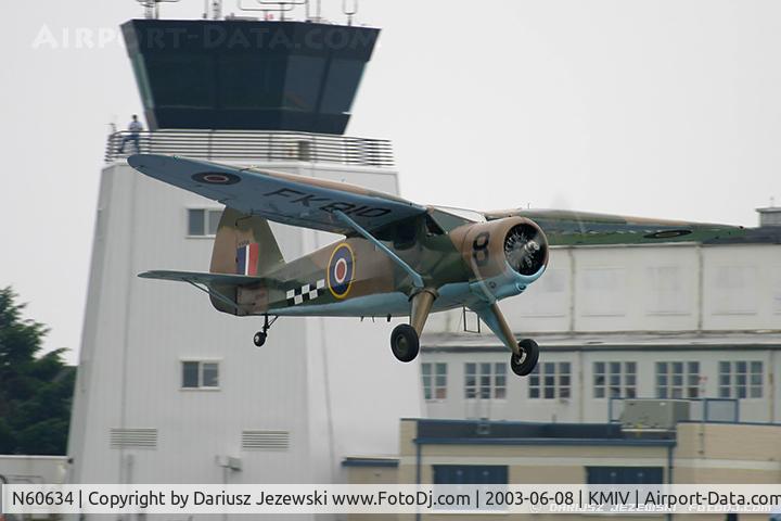 N60634, 1944 Stinson V77 Reliant C/N 77-333, Stinson Vultee V-77 (Reliant) C/N 77-333, N60634