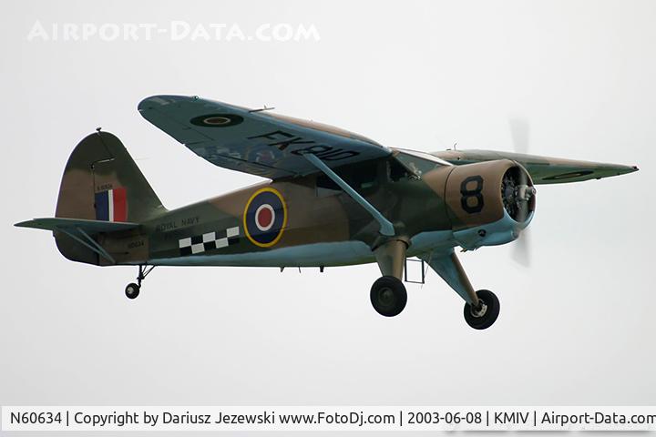 N60634, 1944 Stinson V77 Reliant C/N 77-333, Stinson Vultee V-77 (Reliant) C/N 77-333, N60634