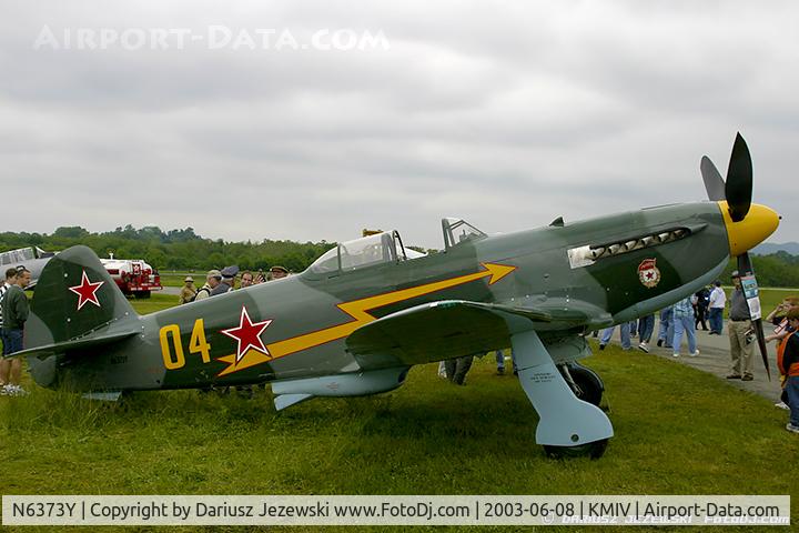 N6373Y, 1997 Yakovlev Yak-9U-M C/N 0470404, Yakovlev Yak-9U-M  C/N 0470404 - Sean Caroll, N6373Y