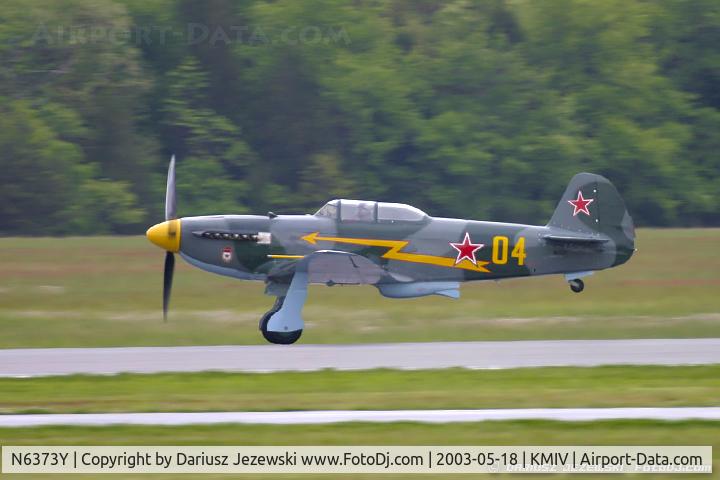 N6373Y, 1997 Yakovlev Yak-9U-M C/N 0470404, Yakovlev Yak-9U-M C/N 0470404 - Sean Caroll, N6373Y