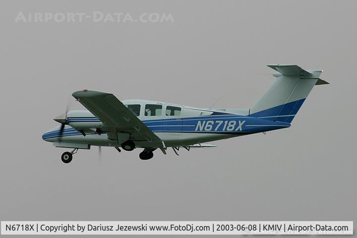 N6718X, 1981 Beech 76 Duchess C/N ME-348, Beech 76 Duchess  C/N ME-348, N6718X