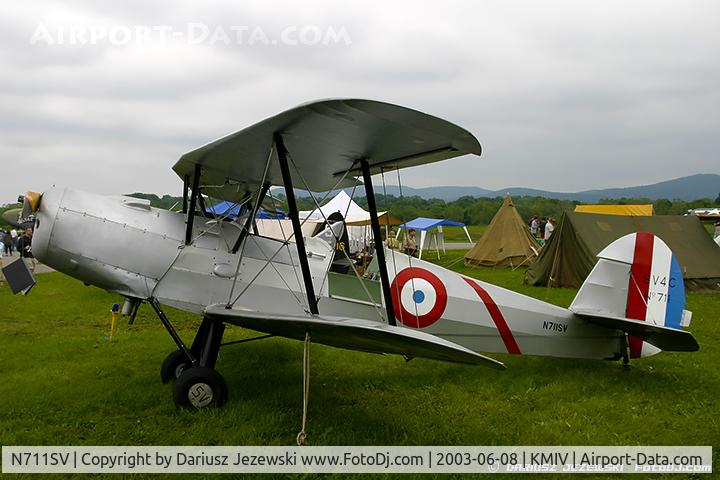 N711SV, 1973 Stampe-Vertongen SV-4C Replica C/N 711EBS, Stampe SV-4C replica  C/N 711EBS, N711SV