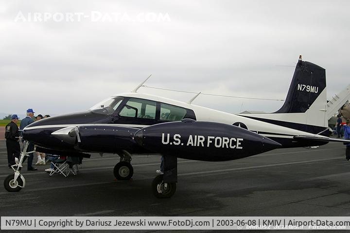 N79MU, 1958 Cessna U-3A Blue Canoe (310A) C/N 38146, Cessna 310A (U-3A Blue Canoe)  C/N 38146, N79MU