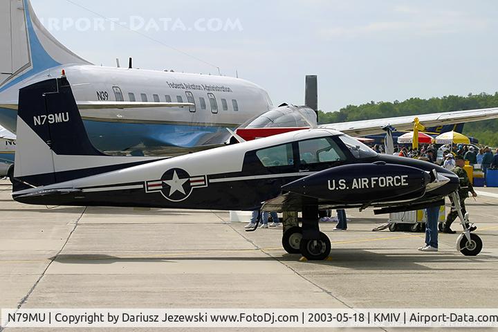 N79MU, 1958 Cessna U-3A Blue Canoe (310A) C/N 38146, Cessna 310A (U-3A Blue Canoe) C/N 38146, N79MU
