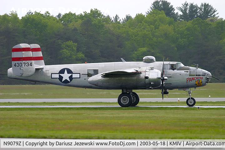 N9079Z, 1944 North American TB-25N Mitchell C/N 108-34009, North American TB-25N Mitchell 