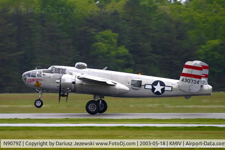 N9079Z, 1944 North American TB-25N Mitchell C/N 108-34009, North American TB-25N Mitchell 