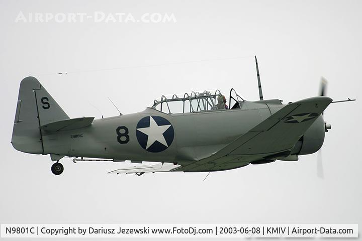 N9801C, 1943 North American SNJ-5 Texan Texan C/N 90-669, North American SNJ-5 Texan  C/N 90-669, N9801C
