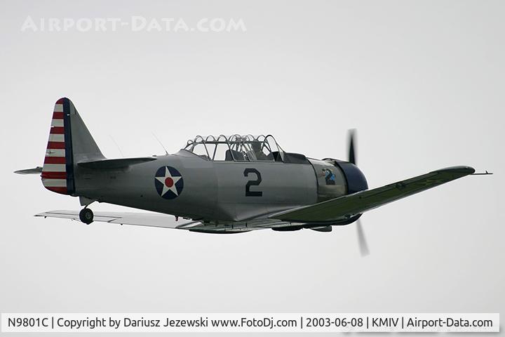 N9801C, 1943 North American SNJ-5 Texan Texan C/N 90-669, North American SNJ-5 Texan  C/N 90-669, N9801C