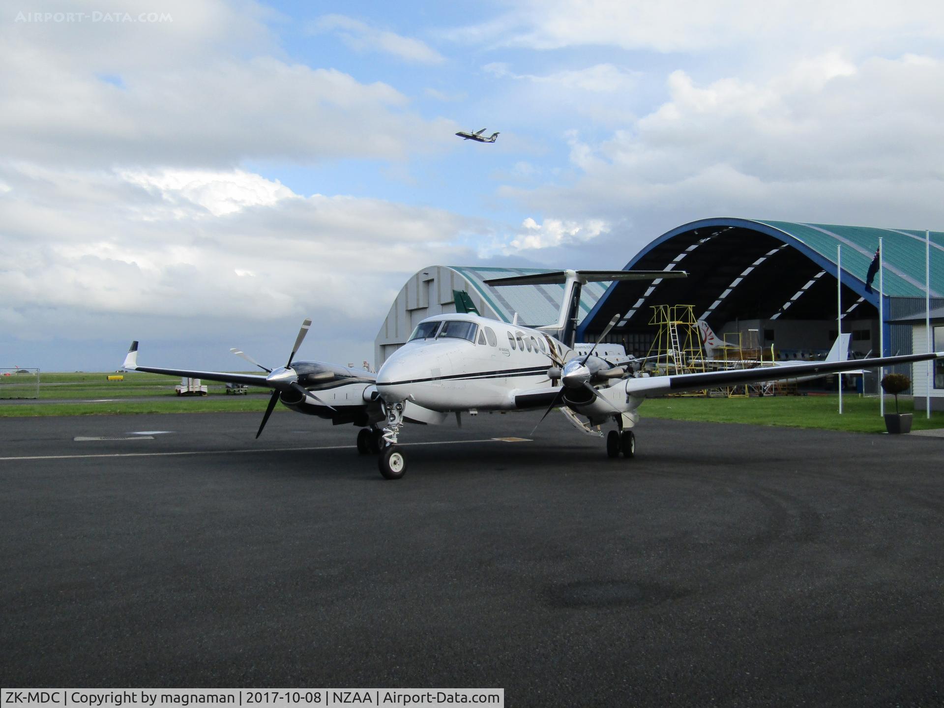 ZK-MDC, 1964 Beech 200 Super King Air C/N BB-1195, at AKL on medic flight?