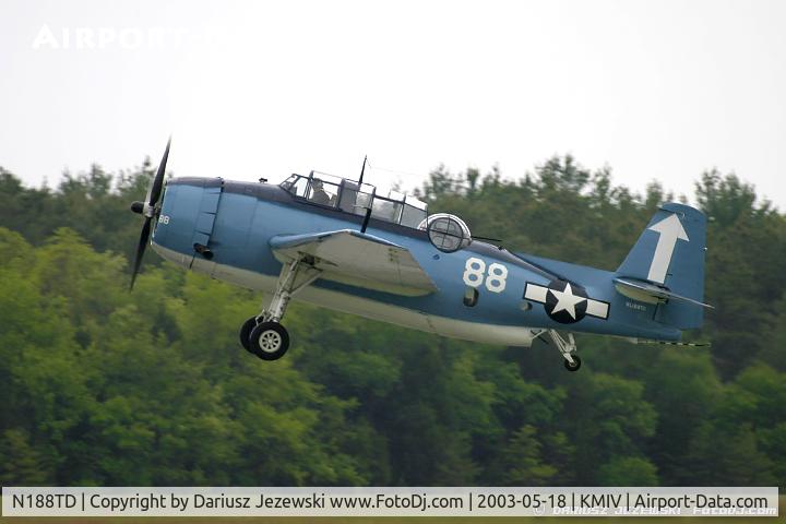 N188TD, 1945 Grumman TBM-3 Avenger C/N 53522, Grumman TBM-3 Avenger  C/N 53522, NL188TD