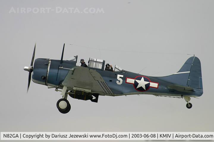 N82GA, Douglas SBD-5 Dauntless C/N 54532, Douglas SBD-5 Dauntless  C/N 54532, NL82GA