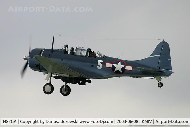 N82GA, Douglas SBD-5 Dauntless C/N 54532, Douglas SBD-5 Dauntless  C/N 54532, NL82GA