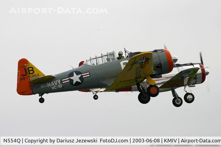 N554Q, 1941 North American AT-6D Texan C/N 88-15864 (41-34110), North American AT-6D Texan C/N 88-15864, N554Q