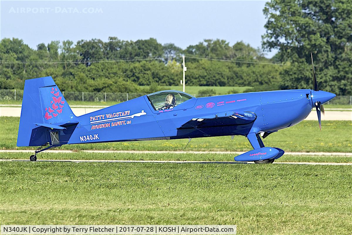 N340JK, 2015 Extra EA-300SC C/N SC056, at 2017 EAA AirVenture at Oshkosh