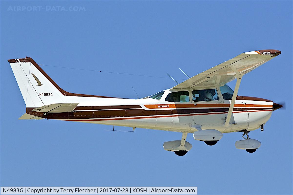 N4983G, 1979 Cessna 172N C/N 17273530, at 2017 EAA AirVenture at Oshkosh