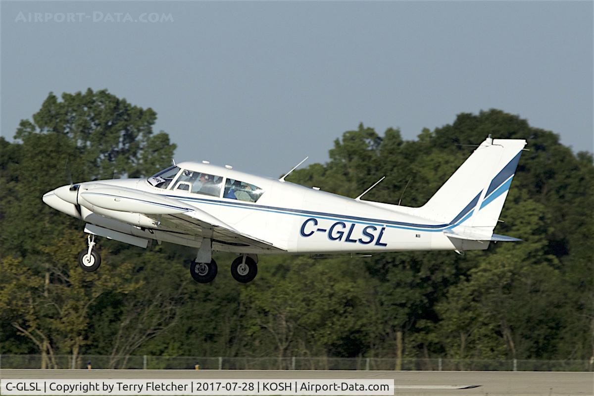 C-GLSL, 1963 Piper PA-30 Twin Comanche Twin Comanche C/N 30-209, at 2017 EAA AirVenture at Oshkosh