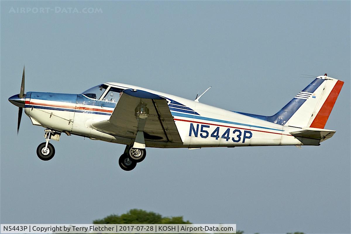 N5443P, 1958 Piper PA-24-250 Comanche C/N 24-497, at 2017 EAA AirVenture at Oshkosh