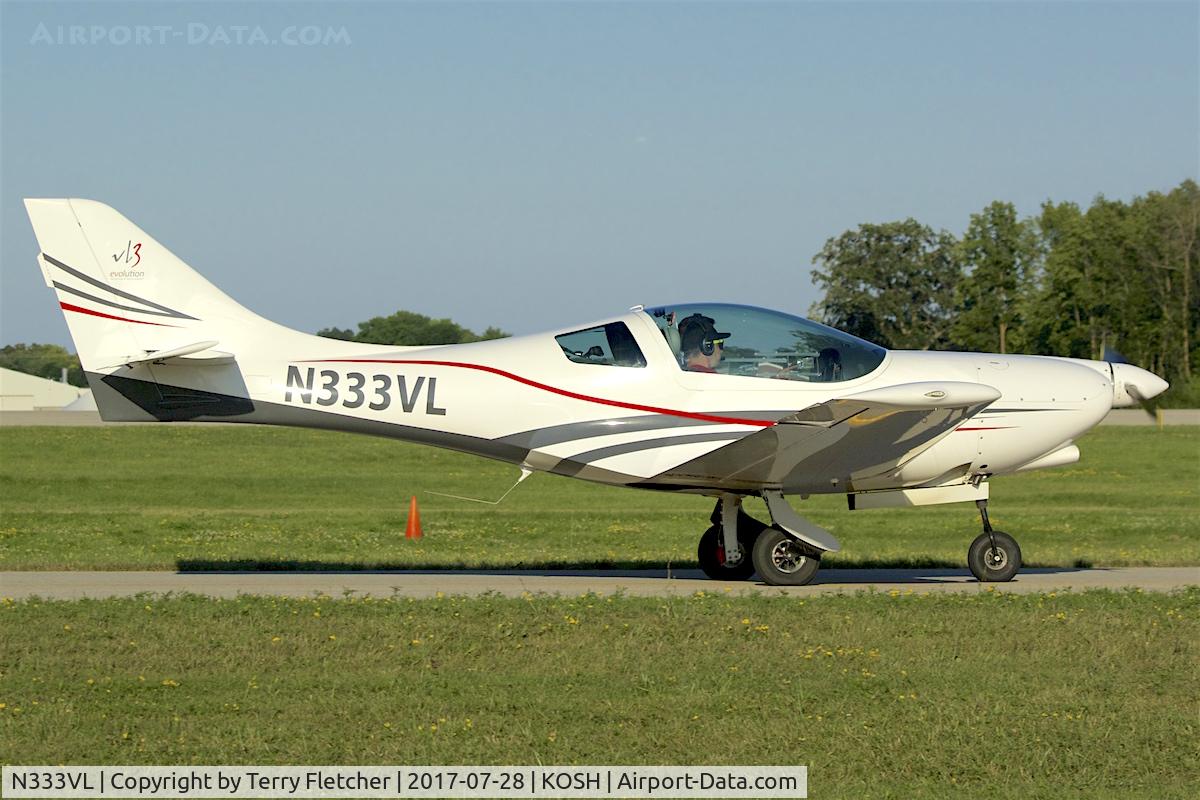 N333VL, JMB Aircraft VL-3 Evolution C/N VL-3-167, at 2017 EAA AirVenture at Oshkosh