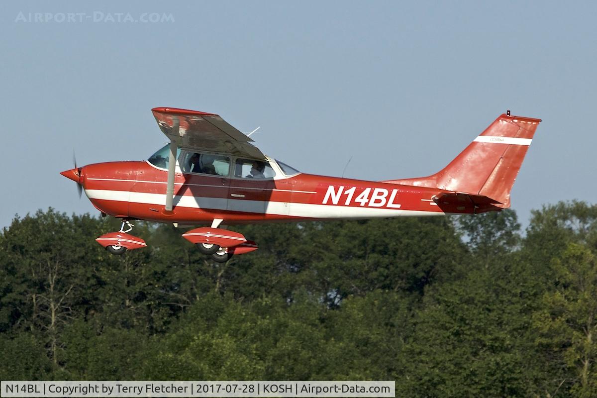 N14BL, 1968 Cessna 172K Skyhawk C/N 17257735, at 2017 EAA AirVenture at Oshkosh