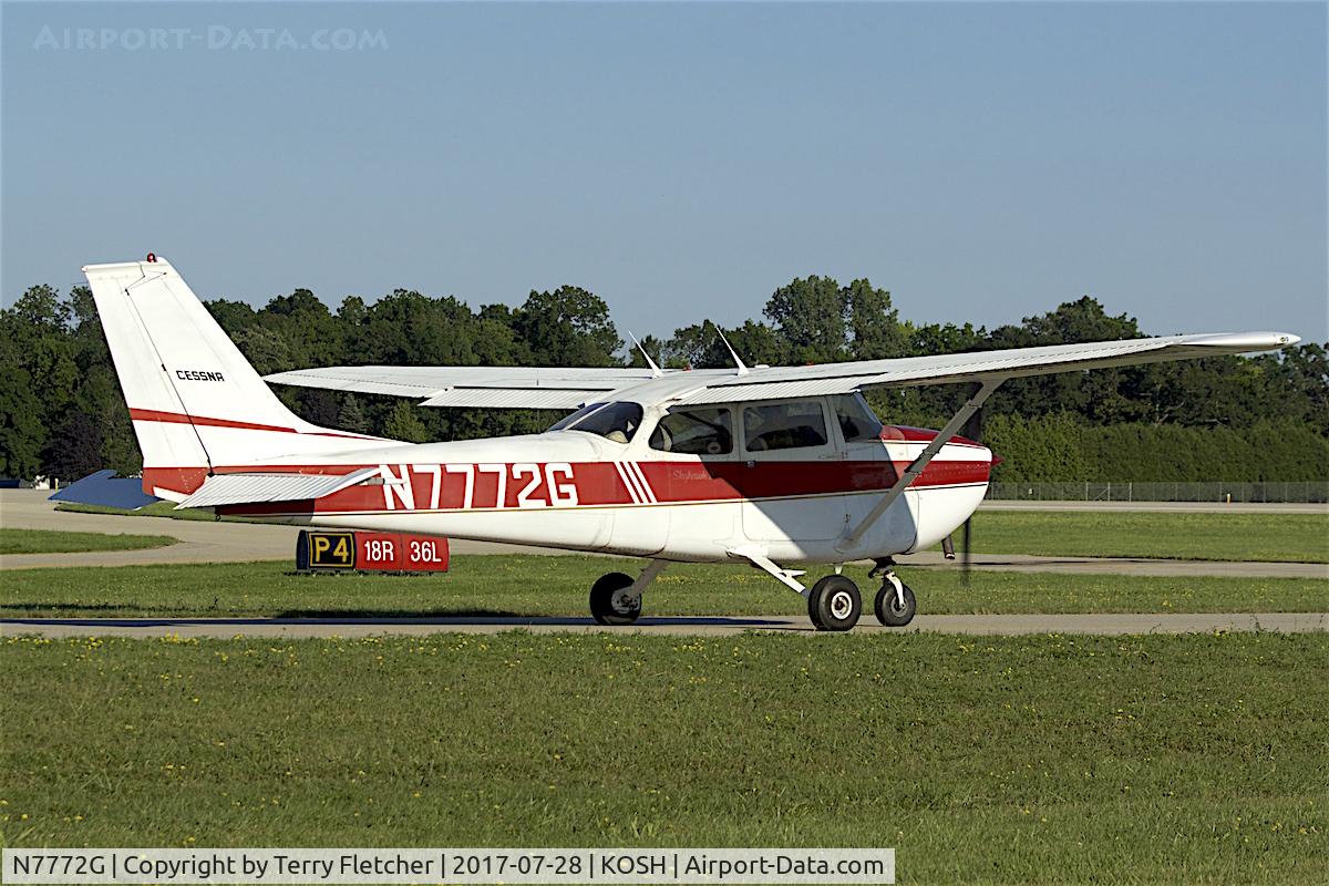 N7772G, 1970 Cessna 172L C/N 17259472, at 2017 EAA AirVenture at Oshkosh