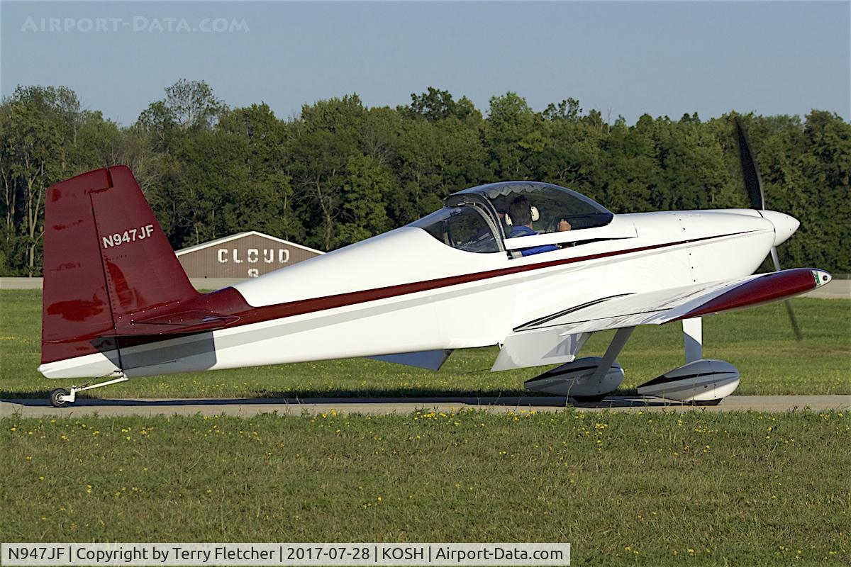 N947JF, 2013 Vans RV-7 C/N 72305, at 2017 EAA AirVenture at Oshkosh