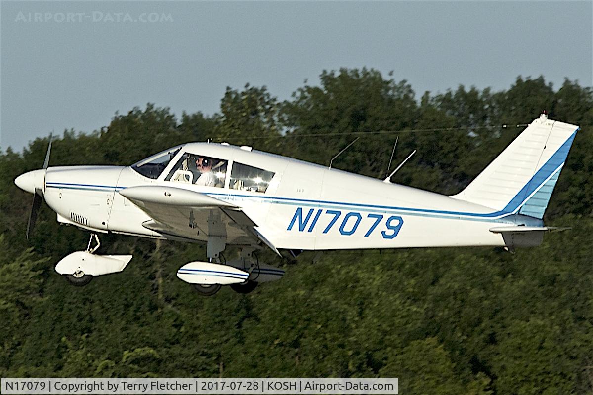 N17079, 1965 Piper PA-28-180 C/N 28-2157, at 2017 EAA AirVenture at Oshkosh