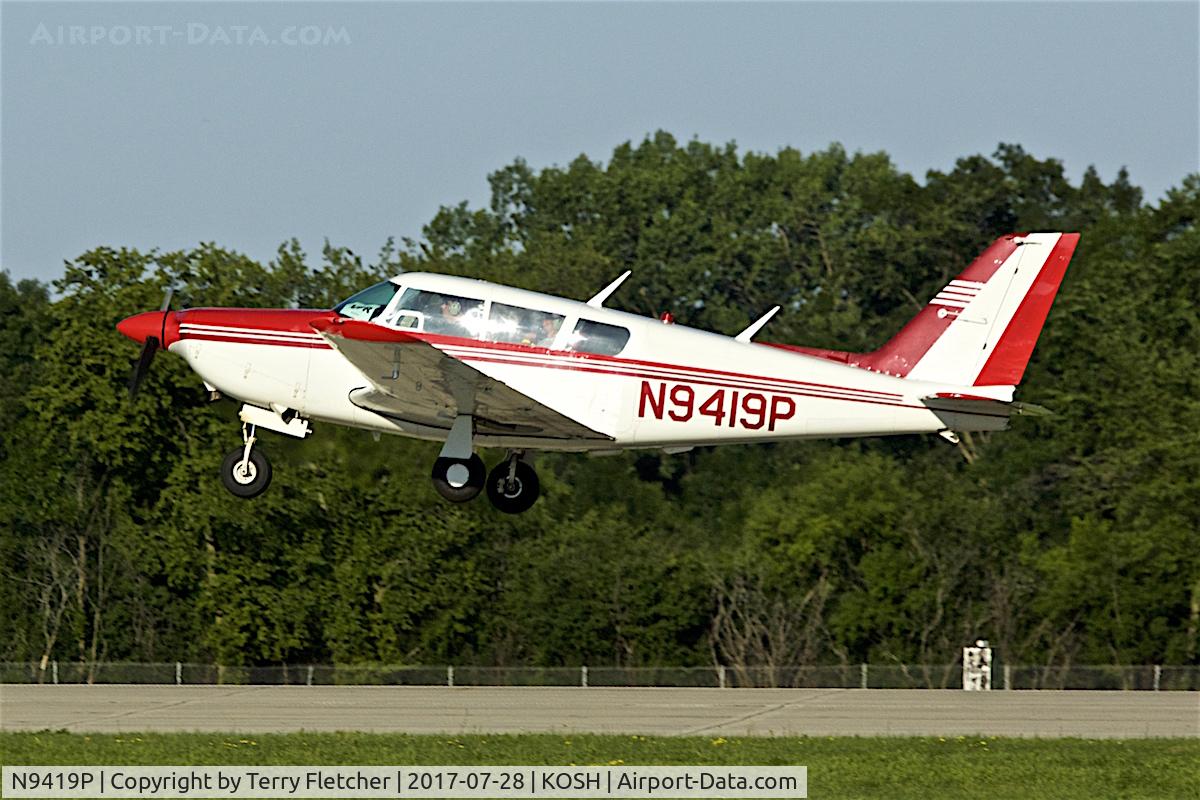 N9419P, 1969 Piper PA-24-260 Comanche C/N 24-4925, at 2017 EAA AirVenture at Oshkosh