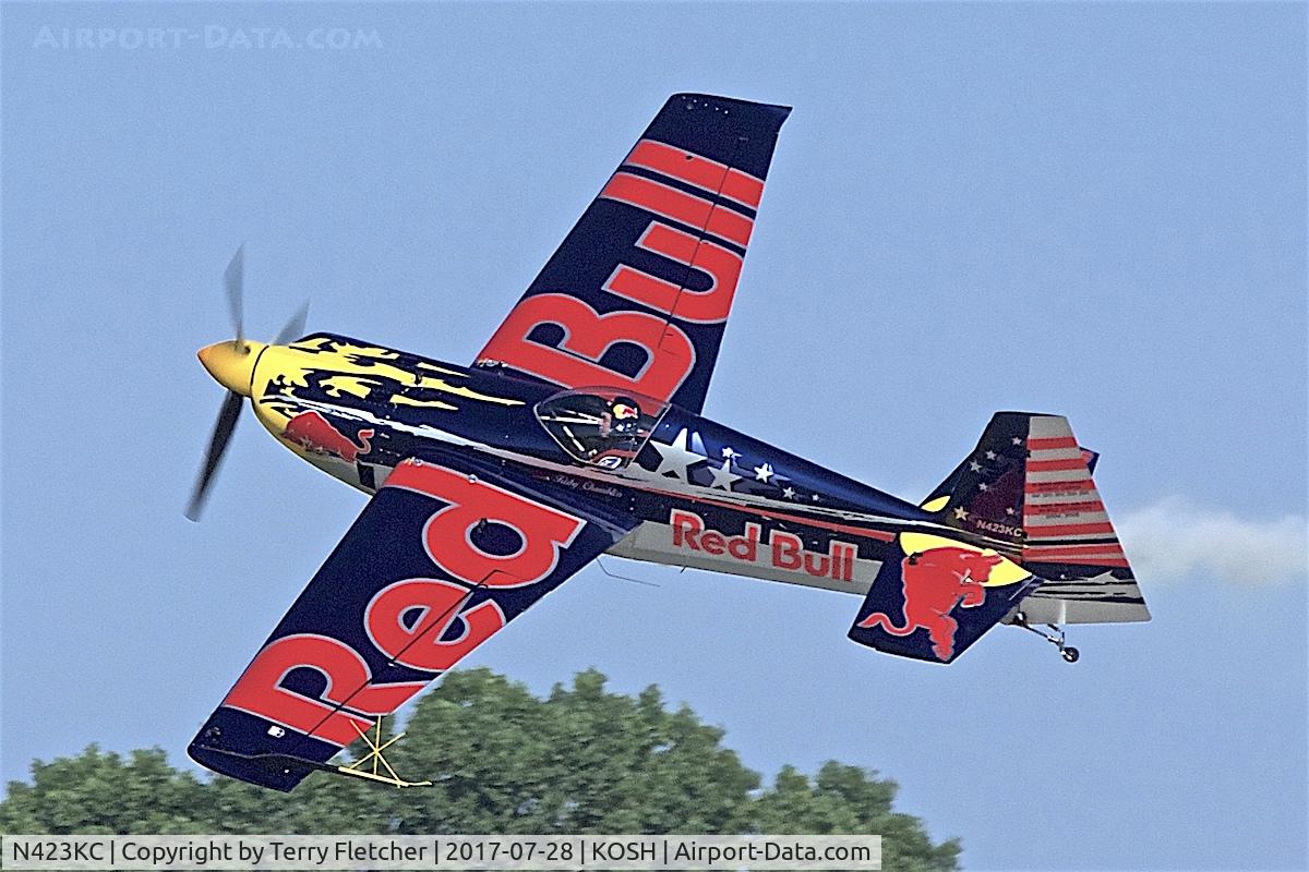 N423KC, 2009 Zivko Edge 540 C/N 0044, at 2017 EAA AirVenture at Oshkosh