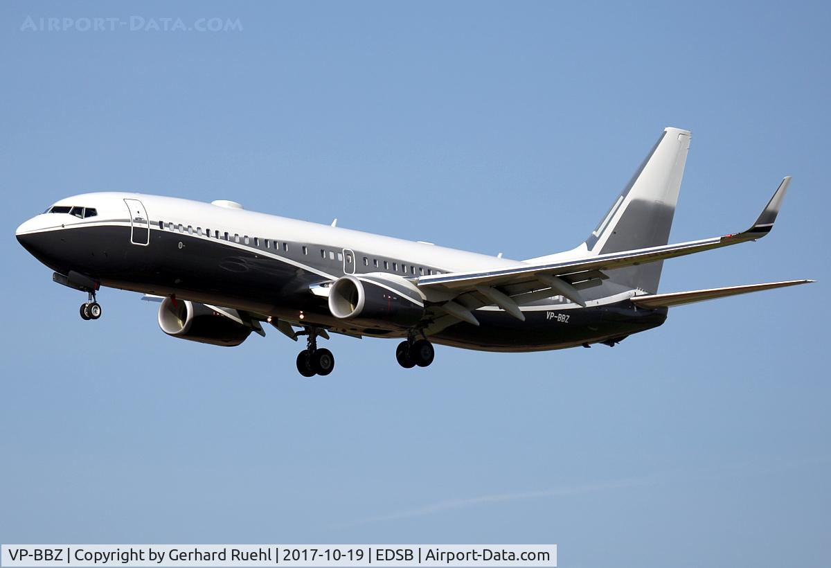 VP-BBZ, 2012 Boeing 737-8LX BBJ2 C/N 39899, ACM Air Charter