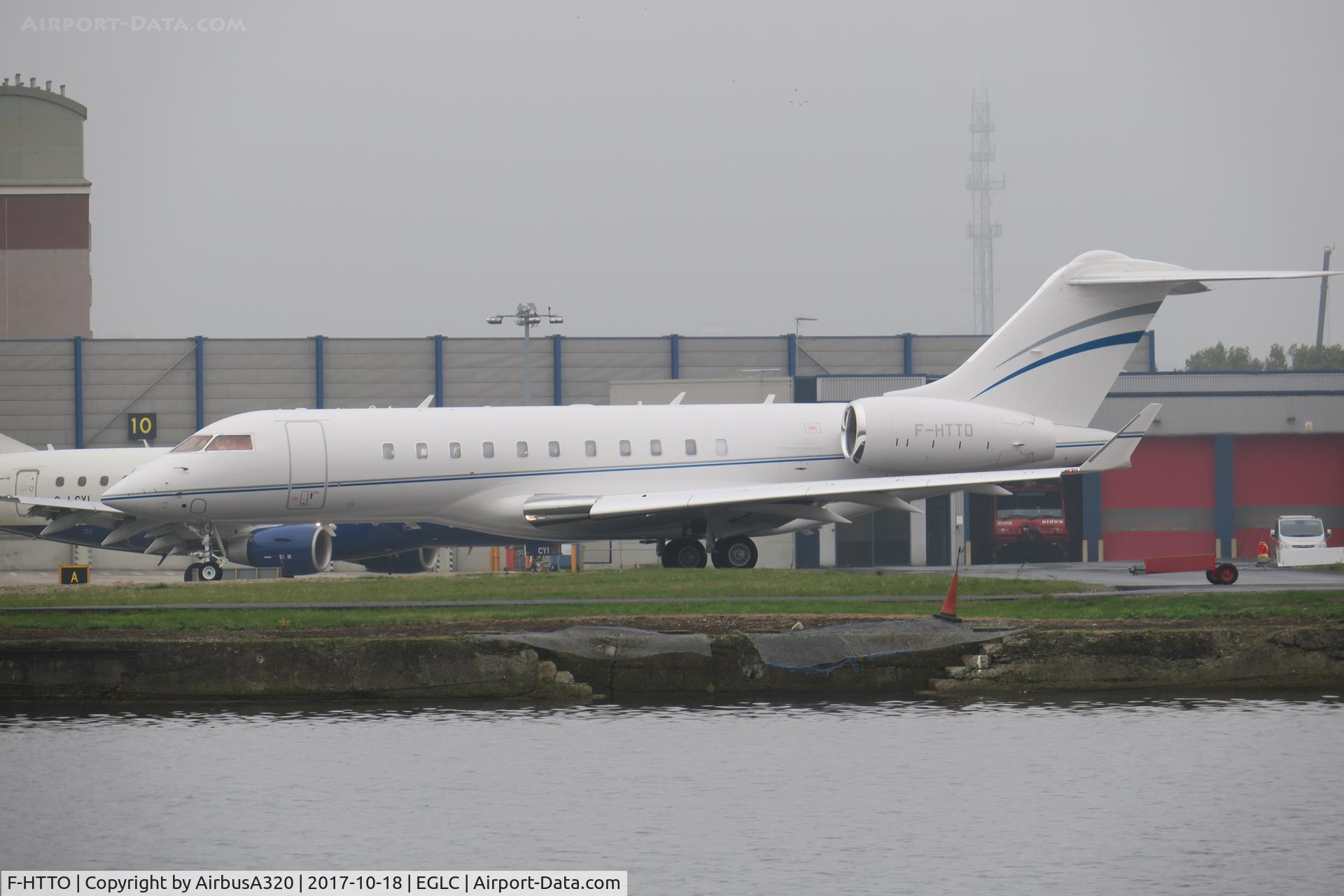 F-HTTO, 2016 Bombardier BD-700-1A11 Global 5000 C/N 9755, Departing London City