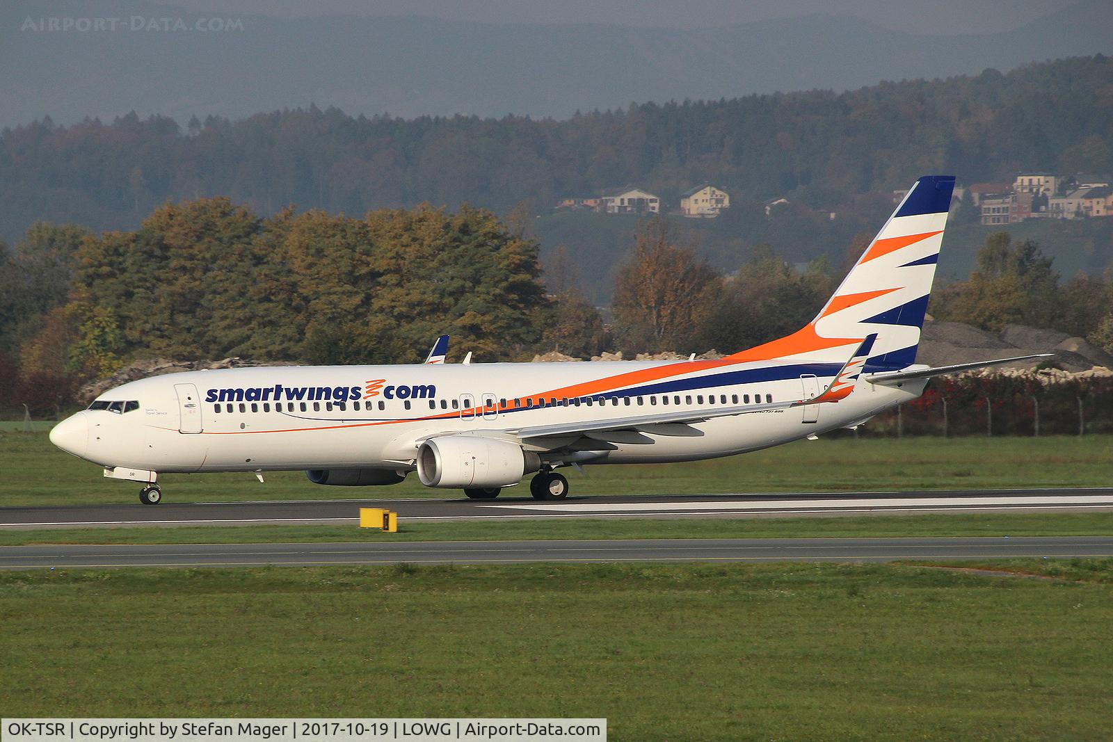 OK-TSR, 2010 Boeing 737-82R C/N 40875, Smartwings B.737-800 @GRZ