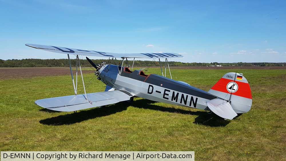 D-EMNN, 1936 Focke-Wulf Fw 44J Stieglitz C/N 1904, Fw44J Bremen Werk Nr. 1904 D-EMNN October 2017