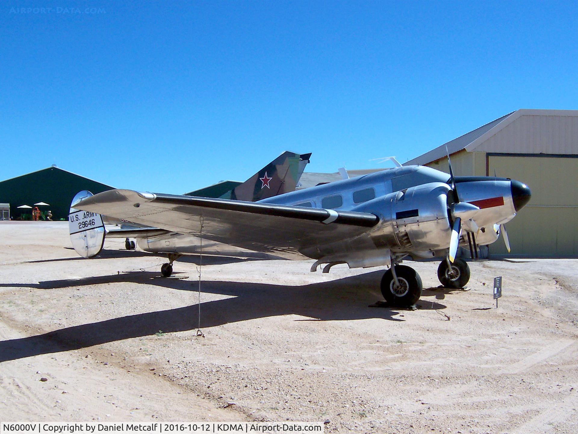 N6000V, Beechcraft UC-45J Expeditor C/N 7822, Pima Air &  Space Museim