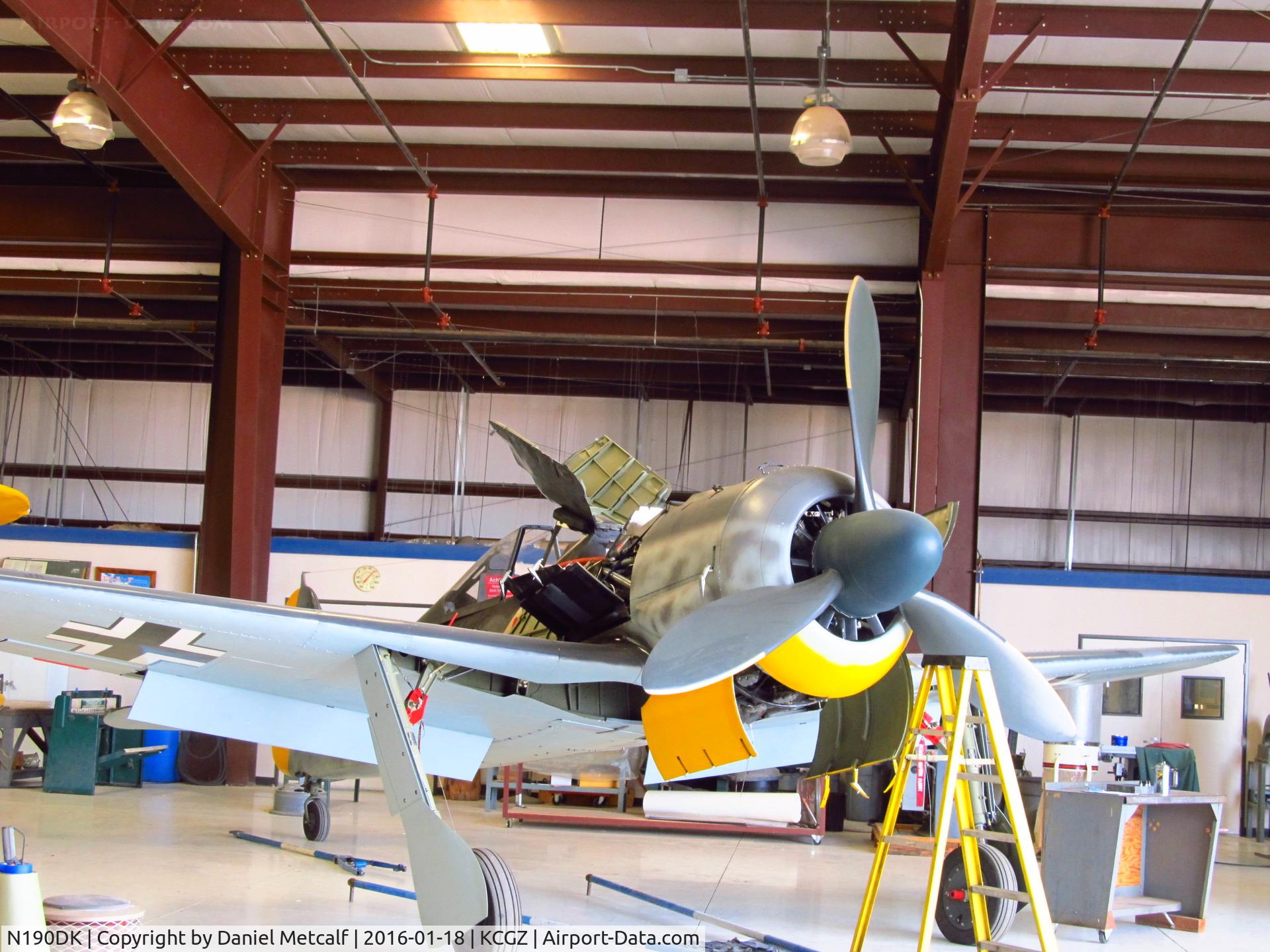 N190DK, Arado FW190A-5 C/N 1134, Goss Hawk Unlimited