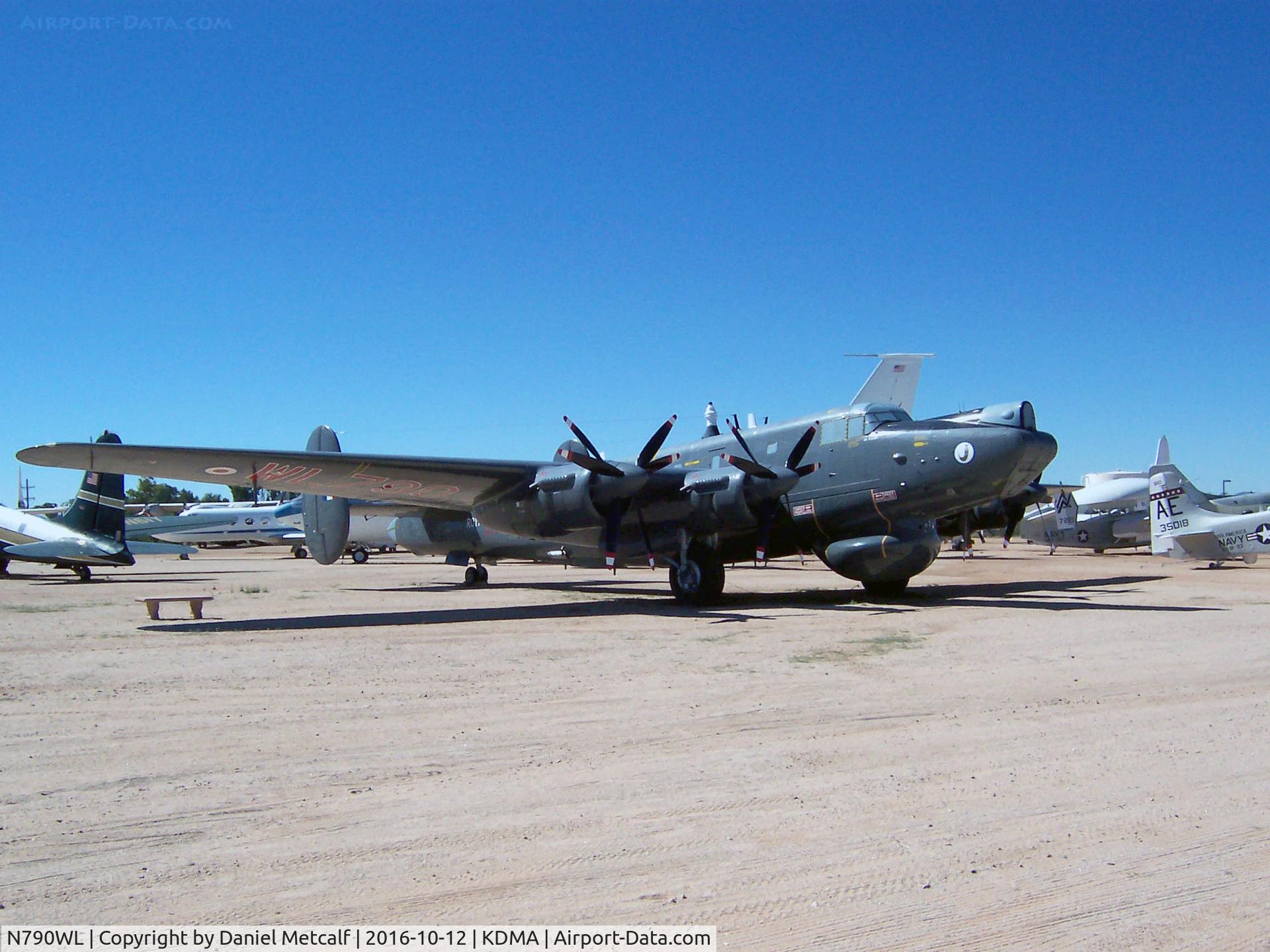N790WL, 1954 Avro 716 Shackleton AEW.2 C/N R3/696/239009, Pima Air & Space Museum