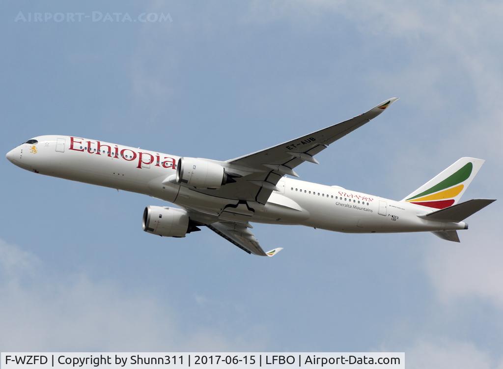 F-WZFD, 2017 Airbus A350-941 C/N 0120, C/n 0120 - To be ET-AUB