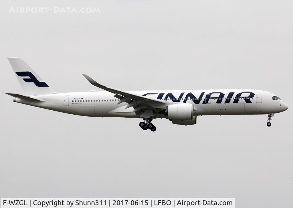 F-WZGL, 2017 Airbus A350-941 C/N 0113, C/n 0113 6 To be OH-LWK