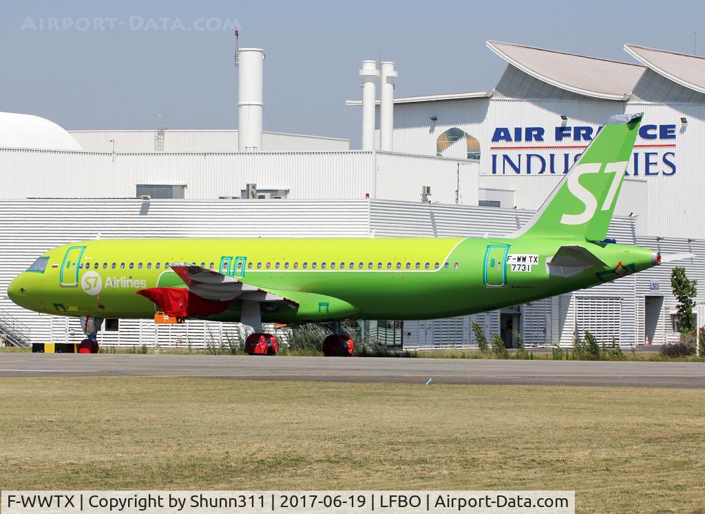 F-WWTX, 2017 Airbus A320-271N C/N 7731, C/n 7731 - To be VQ-BCK