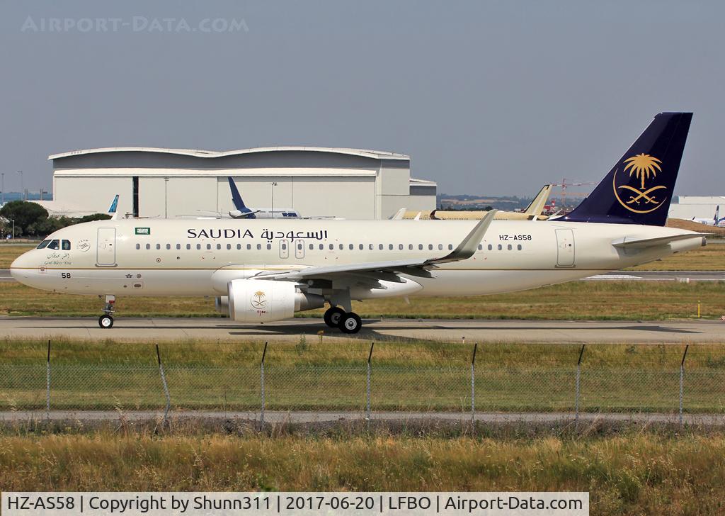 HZ-AS58, 2017 Airbus A320-214 C/N 7718, Delivery day...