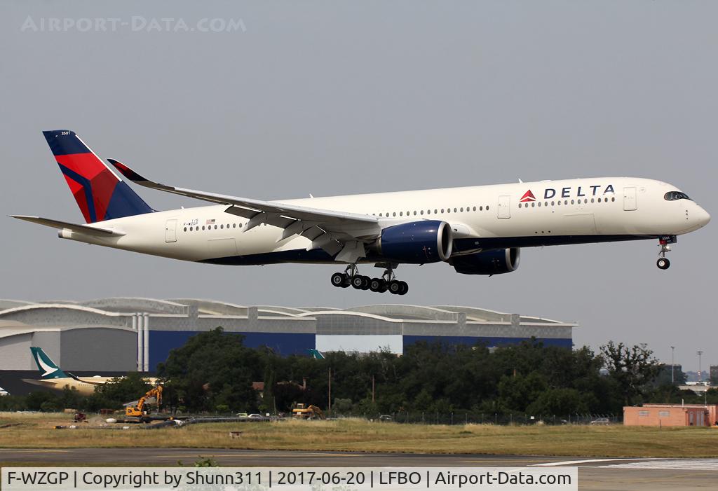 F-WZGP, 2017 Airbus A350-941 C/N 0115, C/n 0115 - To be N501DN