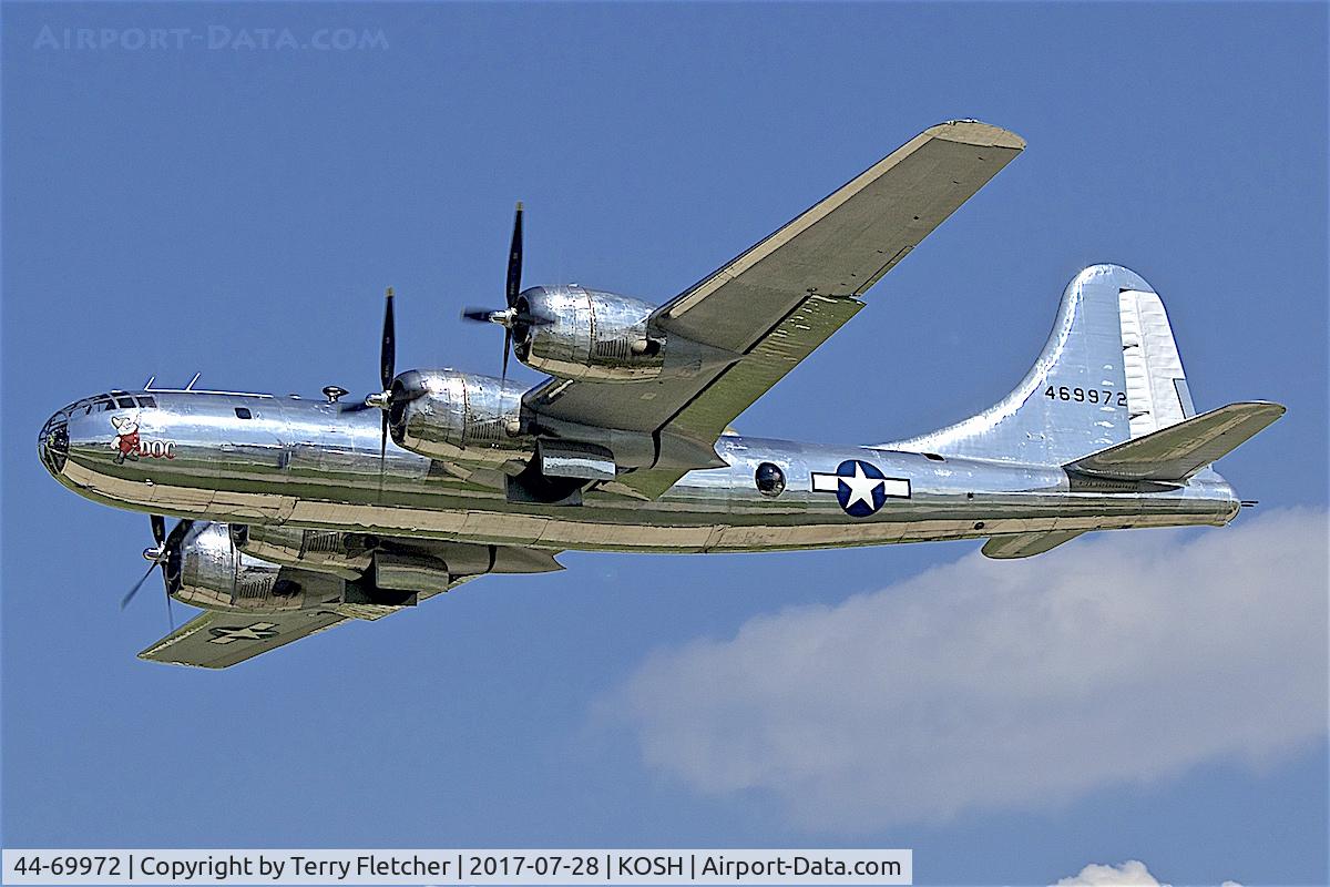 44-69972, 1944 Boeing TB-29 (B-29-70-BW) Superfortress C/N 10804, at 2017 EAA AirVenture at Oshkosh