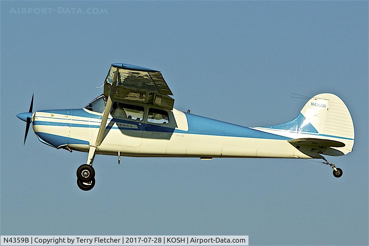 N4359B, 1955 Cessna 170B C/N 26703, at 2017 EAA AirVenture at Oshkosh