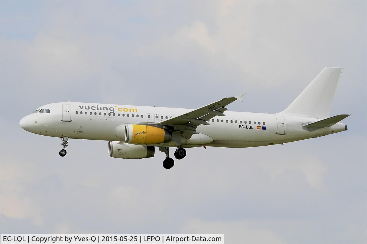 EC-LQL, 2002 Airbus A320-232 C/N 1749, Airbus A320-232, Short approach Rwy 26, Paris-Orly Airport (LFPO-ORY)