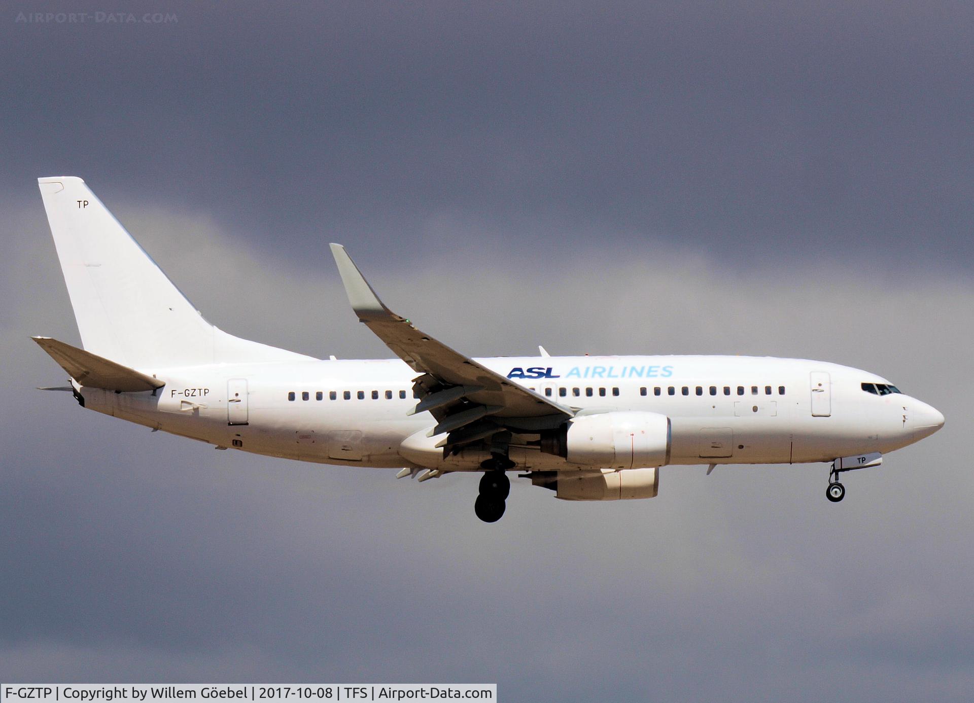 F-GZTP, 2006 Boeing 737-71B C/N 29370, Landing on TFS airport of Tenerife