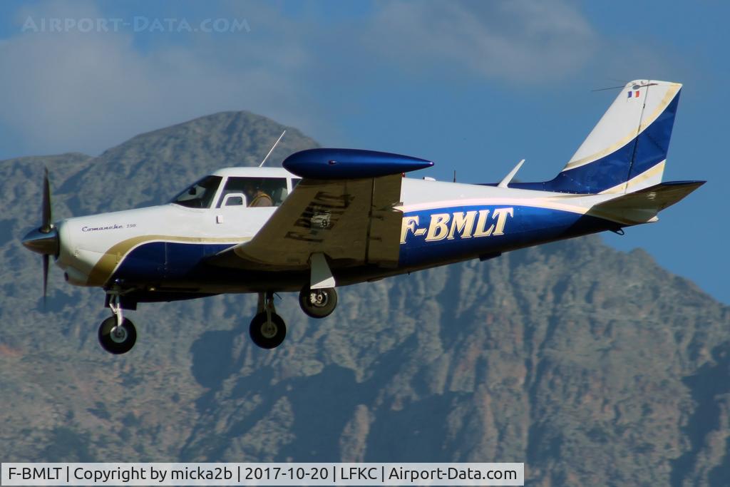 F-BMLT, Piper PA-24-250 Comanche C/N 243573, Landing