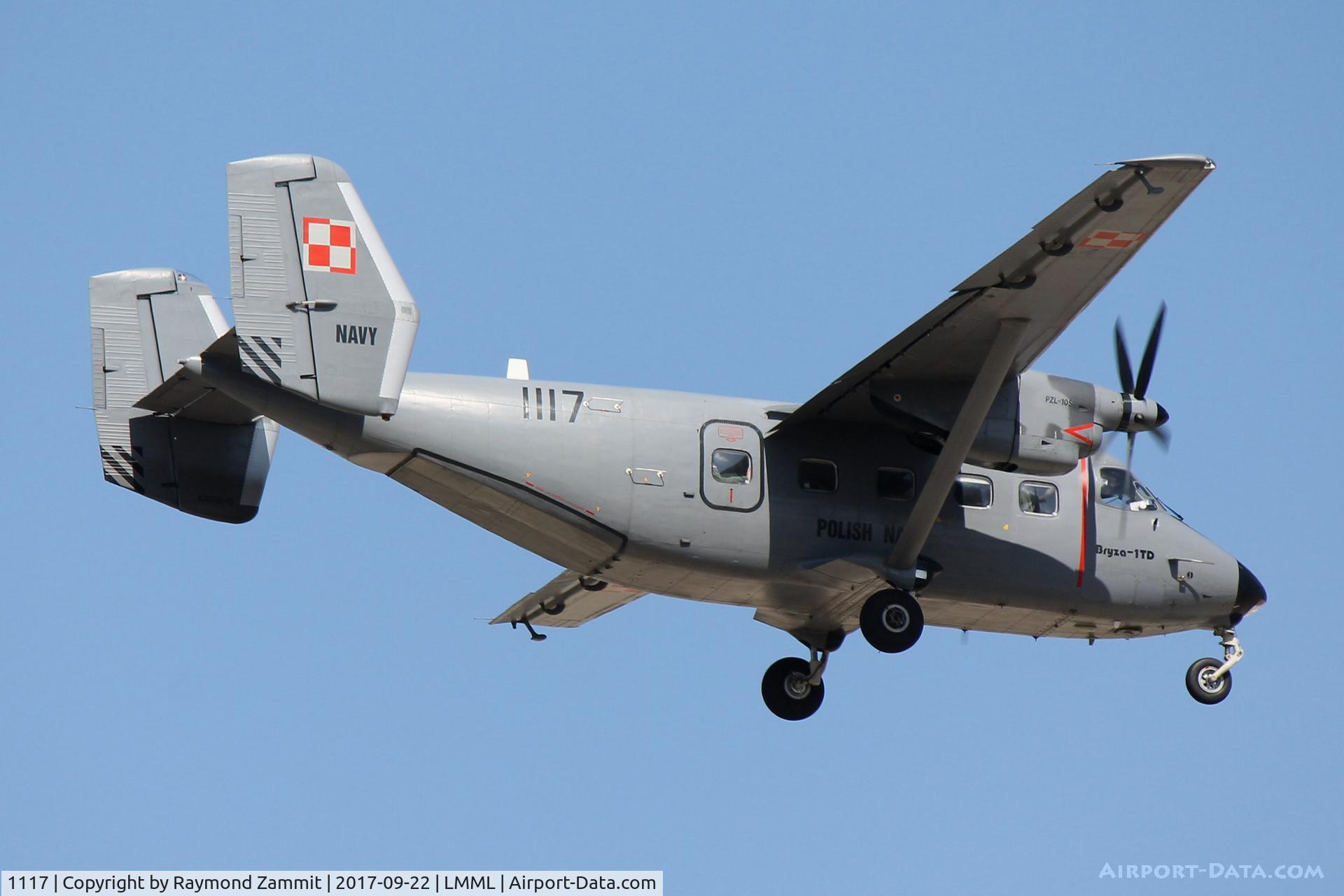 1117, 2001 PZL-Mielec M-281TDII Bryza C/N AJG002-01, PZL-Mielec M-28B Bryza-1TD 1117 Polish Navy