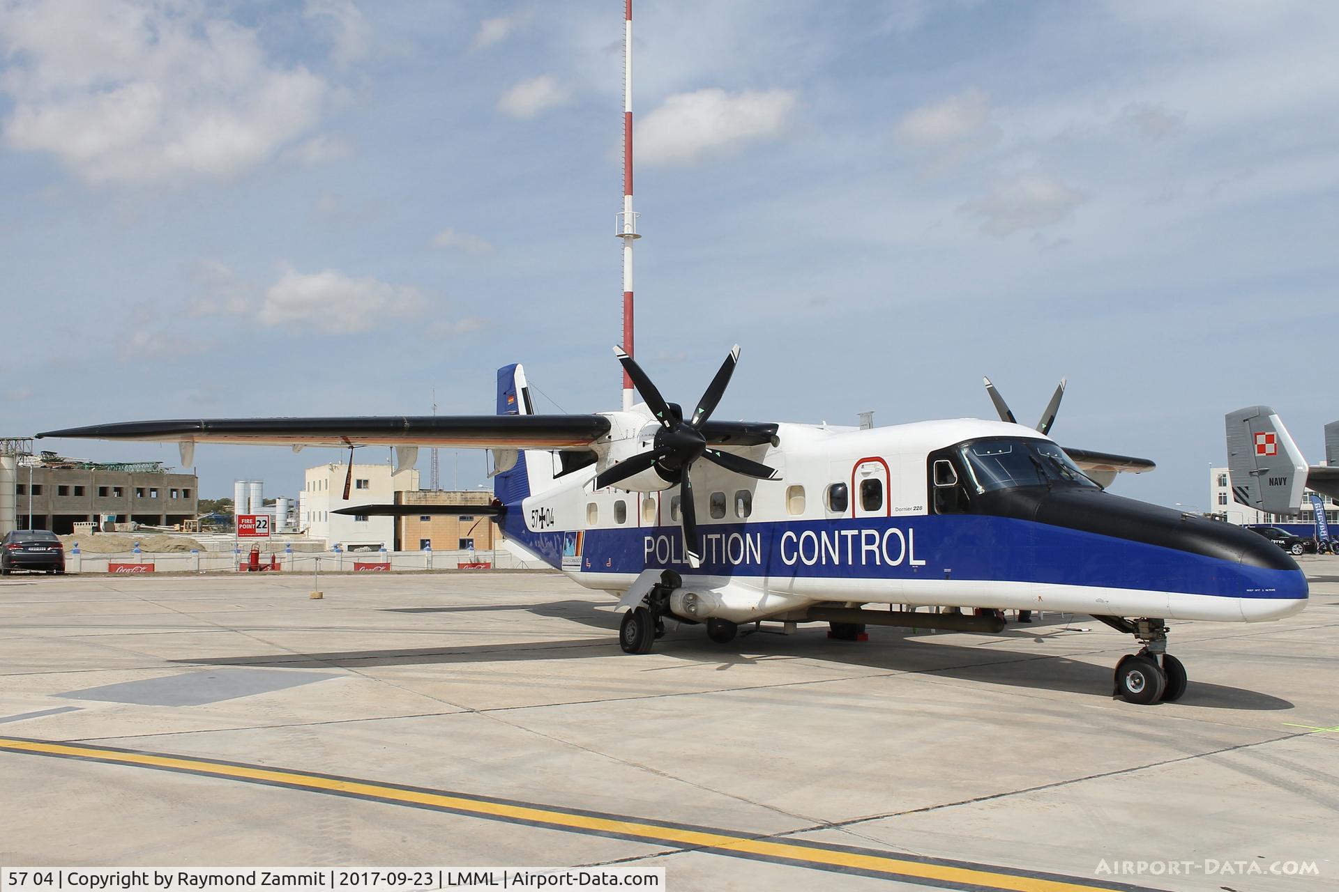 57 04, Dornier 228-212(LM) C/N 8214, Dornier 228-212 57+04 German Navy
