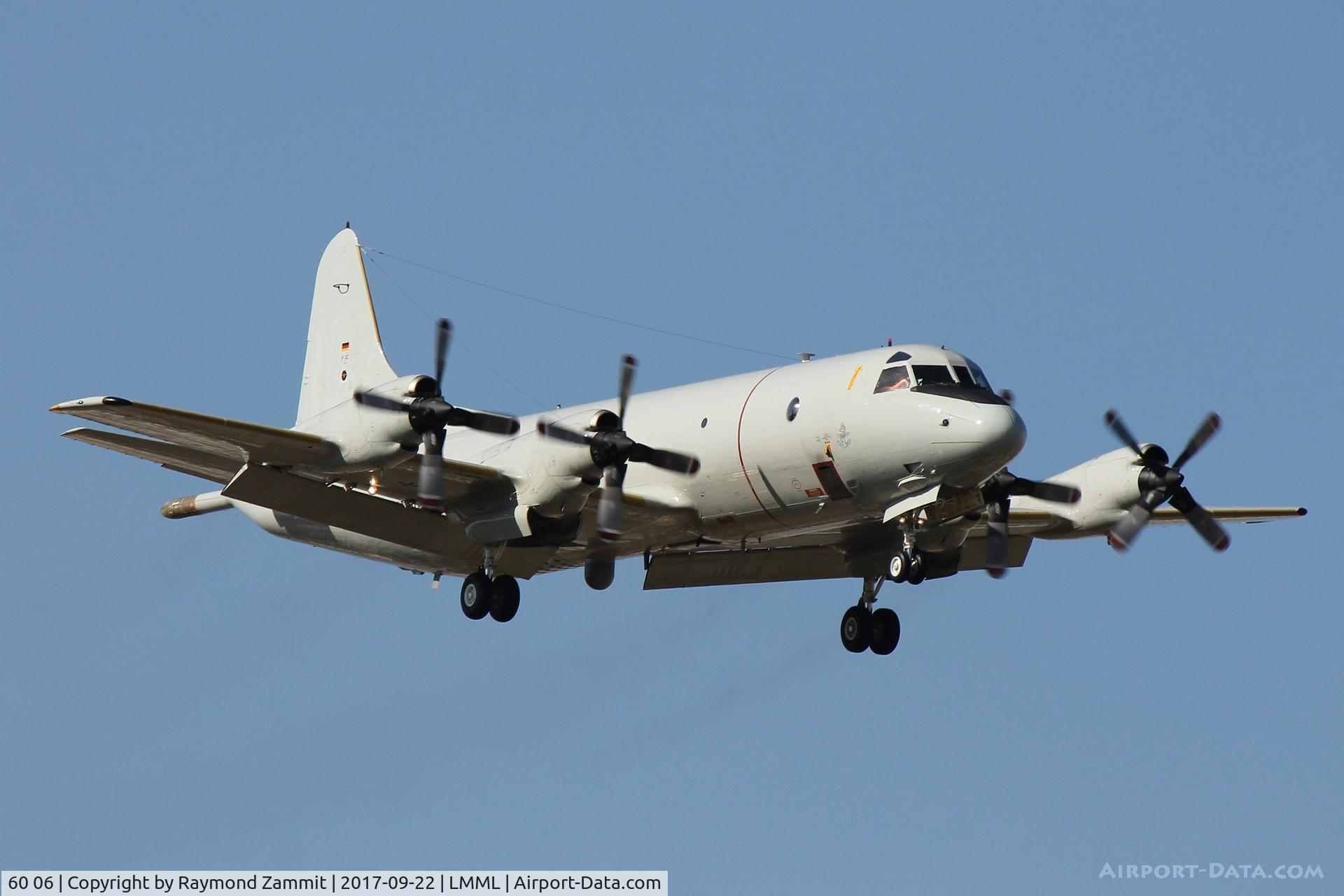 60 06, 1984 Lockheed P-3C Orion C/N 285E-5769, Lockheed P-3C Orion 60+06 German Navy
